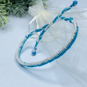 Handmade Embroidery Floss Bracelet-adjustable